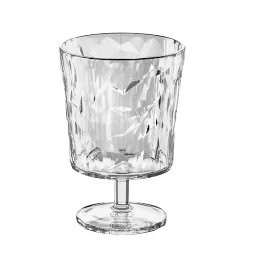 Koziol Universal Weinglas Club Light 250 ml, 1 Stück, Transparent - Material: Kunststoff - Glas Typ: Weingläser-Set - Höhe: 12 cm - Volumen: 250 ml - Detailfarbe: Transparent