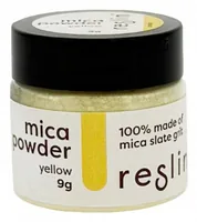 Reslin Mica Pulver 9g Gelb - Zubehörart Basteln: Farbpigmente