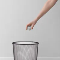 Zeller Present Papierkorb Mesh 18 l, Anthrazit - Anzahl Behälter: 1 - Detailfarbe: Anthrazit - Form: Rund - Fassungsvermögen: 18 l - Höhe: 34.5 cm - 35 cm - Material: Metall - Stahl