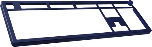 HyperX Alloy Rise Top Plate marineblau - Farbe: Blau - Kompatible Hersteller: HP - Zubehörtyp: Tastatur-Deckplatte