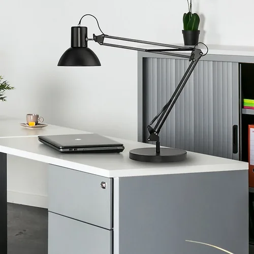 Unilux Success 80 Schreibtischleuchte schwarz