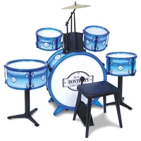 Bontempi Musikinstrument Schlagzeug blau - Produkttyp: Schlagzeug - Altersempfehlung ab: 3 Jahren - Nachhaltigkeit: Nicht angegeben