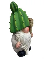 Dameco Dekofigur Gartenwichtel Kaktus 39.5 x 20.5 x 20 cm - Eigenschaften: Keine Eigenschaft - Detailfarbe: Grün - Produkttyp: Aufsteller