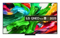 LG TV 86QNED86A6A 86, 3840 x 2160 (Ultra HD 4K), QNED - Auflösung: 3840 x 2160 (Ultra HD 4K) - Bildschirmdiagonale in Zoll: 86  - Tuner-Signal: DVB-S2 (Satellit) - DVB-T (terrestrisch) - DVB-T2 (terrestrisch) - HDMI Anschlüsse: 4 - Schnittstellen: Bluetoo