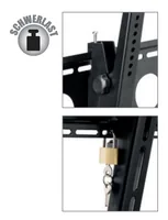 Hagor WH 120 T-HD Neigbare Wandhalterung 75-130""