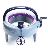 Prym 16241700 Round knitting loom Grey, Violet Metal, Plastic