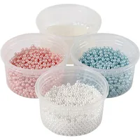 Creativ Company Modellier-Set Pearl Clay 3 x 25 g - Packungsgrösse: 75 g - Set: Ja - Anwender: Kinder - Hobbyanwender - Detailfarbe: Weiss - Rosa - Blau - Modelliermasse Art: Modellier-Set - Trocknung: Lufttrocknend