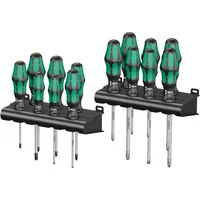Wera Schraubenzieher-Set Kraftform Big Pack 300 - Schraubenziehertyp: Pozidriv - Phillips - Schlitz - Torx - Anwendungsbereich: Werkstatt