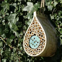 Wildlife World Insektenhotel zum Hängen, 13 x 12 x 21.5 cm - Tierart: Insekten - Produkttyp: Insektenhotel - Gartentier: Wildbiene
