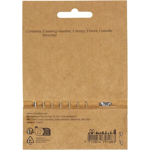Creativ Company 41117 sewing needle 8 pc(s) Hand-sewing Metal Needle set
