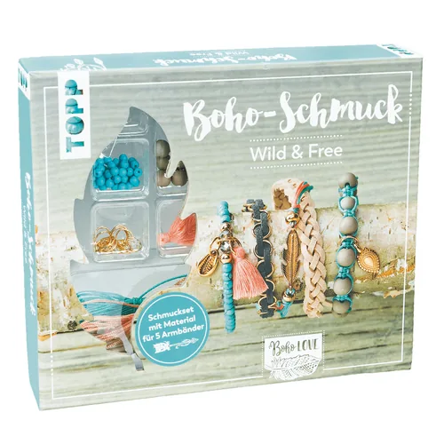 Frechverlag Schmuck Bastelset Boho Wild & Free - Altersempfehlung ab: Ohne Altersfreigabe