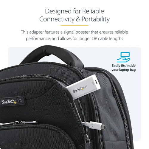 StarTech.com StarTech USB-C to Mini DisplayPort Adapter - 4K 60Hz - White - USB 3.1 Type-C to Mini DP Adapter (CDP2MDP)
