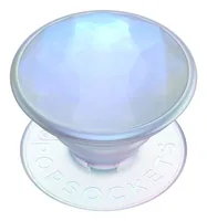 PopSockets Halterung PopGrip Frosted Iridescent - Befestigung: Kleben - Eigenschaften: Drehbar - Mobiltelefon Kompatibilität: Universal - Installationsort: Glatte Oberflächen
