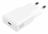 4smarts USB-Wandladegerät PDPlug Slim 20 W - Ladeport Output: 1x USB Power Delivery (variabler Ladestrom/Spannung) - Detailfarbe: Weiss - USB Ladeanschluss: 1
