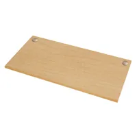 Fellowes Tischplatte Levado 160 x 80 cm, Ahorn - Tiefe: 2.5 cm - Breite: 80 cm - Material: Melamin - PVC - Höhe: 160 cm - Gewicht: 21 kg - Steh- & Sitzgestelltyp: Tischplatte