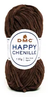 DMC Wolle Happy Chenille Braun, 38 m - Packungsgrösse: 1 Stück - Waschbar bei: 40 °C - Länge: 38 m - Detailfarbe: Braun - Material: Polyester - Nadelstärke: 3 mm