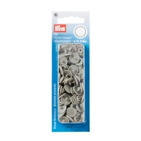 Prym Druckknöpfe Color Snaps Grau, Ø 12,4 mm, 30 Stück - Detailfarbe: Grau