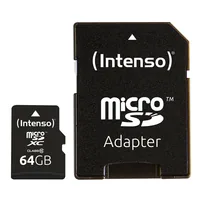 INTENSO Micro SD class 10 64GB 3413490