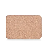 Zeller Present Untersatz Kork viereckig 2 Stück Braun - Anwendungsbereich: Pfanne  - Topf  - Material: Kork - Detailfarbe: Braun - Set: Ja - Zusammenklappbar: Nein