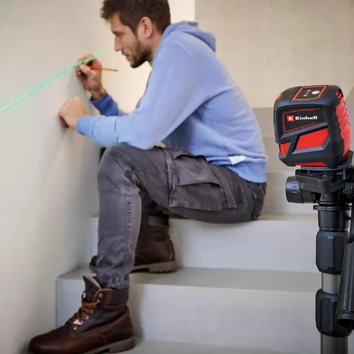 Einhell Kreuzlinien-Laser TC-LL 2 G 16 m - Reichweite: 16 m - Schnittstellen: Keine - Produktkategorie: Kreuzlinienlaser - Messgenauigkeit: 0.5 mm