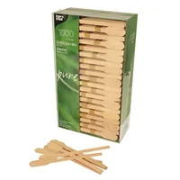 Papstar Einweg-Rührstäbchen PURE 13 cm 1000 Stück Braun - Produkttyp: Einweg-Rührstäbchen - Materialtyp: Holz - Material: Holz - Detailfarbe: Braun - Länge: 13 cm