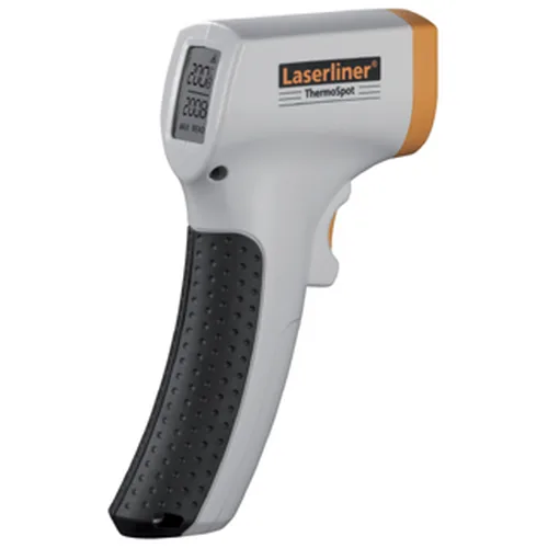 Laserliner Infrarot-Messgerät ThermoSpot - Detailfarbe: Weiss - Typ: Infrarot-Messgerät - Anwendungsbereich: Temperaturmessung - Industrie - Haus