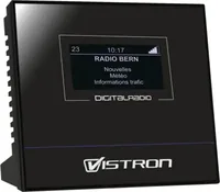 Vistron 700-02003 audio tuner Home Black