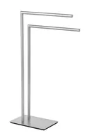 Wenko Handtuchhalter Recco Silber - Befestigung: Keine - Material: Edelstahl - Farbe: Silber
