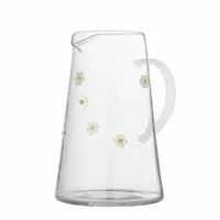 Bloomingville Krug Buzz, 825 ml, Glas, transparent - Produkttyp: Krug - Material: Glas - Detailfarbe: Klar - Fassungsvermögen: 0.825 l