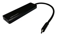 LC-Power LC-HUB-U3-4-C interface hub USB 3.2 Gen 2 (3.1 Gen 2) Type-A 10000 Mbit/s Black