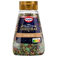 Dr.Oetker Zuckerdekore Xmas Rudolph Mix 115 g - Nachhaltigkeit: Nicht angegeben - Packungsgrösse: 115 g - Energiegehalt (in kcal): 399 Kcal - Energiegehalt (in kj): 1689 KJ - Fett: 4.5 g - Davon gesättigte Fettsäuren: 2.8 g