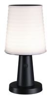 Paulmann Akku-Tischleuchte Solar LED Ilanga - Dimmbar: dimmbar - Lichtfarbe: Warmweiss - Zusätzliche Ausstattung: Ein/Aus-Schalter - Dimmer - Leuchtenfarbe: Anthrazit - Gesamtleistung: 2.1 W - Lampensockel: LED fest verbaut