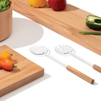 Bodum Salatbesteck Set Nissen 2-teilig Braun - Produkttyp: Salatbesteck  - Material: Holz - Kunststoff - Detailfarbe: Braun - Länge: 7.19 cm