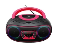 Denver TCL-212BT PINK Black, Pink Portable CD player