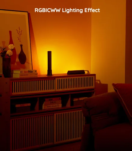 Govee H6056 Flow Plus | LED Lamps | RGBICWW, Wi-Fi, Alexa, Google