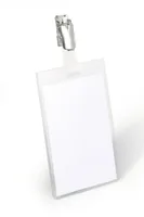 DURABLE Namensschild m Clip 90 x 60 mm transp 25er Pck