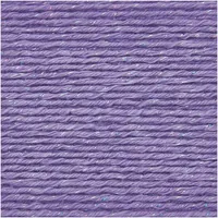 Rico Design Ricorumi Twinkly Twinkly 25 g, Lila - Packungsgrösse: 1 Stück - Länge: 52 m - Material: Polyester - Baumwolle - Detailfarbe: Lila - Waschbar bei: 30 °C - Nadelstärke: 3 mm - 4 mm