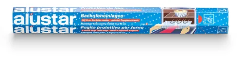 Alustar Backofeneinlage 5 Stück 41 cm x 46 cm - Breite: 41 cm - Länge: 0.46 m - Material: Aluminium