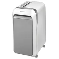 Fellowes Aktenvernichter LX221 P-5, 20 Seiten, Weiss - Vernichtbare Aktentypen: Papier - Schnittart: Microschnitt - Sicherheitsstufe: 5 - Schnittausgabe: 7 mm - Blattkapazität: 20 Seiten - Zufuhrautomatik: Nein
