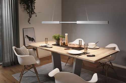 Paulmann Pendelleuchte LED Touchless Sensor Aptare Weiss - Betriebsart: Netzbetrieb - Lampensockel: LED fest verbaut - Farbtemperatur Kelvin: 2700 K - Gesamtleistung: 16.5 W - Farbwiedergabeindex CRI: 80 - Dimmbar: dimmbar