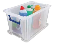 Fellowes Aufbewahrungsbox ProStore 26 l 1 Stück - Produkttyp: Aufbewahrungsbox - Detailfarbe: Transparent - Breite: 47 cm - Höhe: 29 cm - Tiefe: 30 cm - Volumen: 26 l