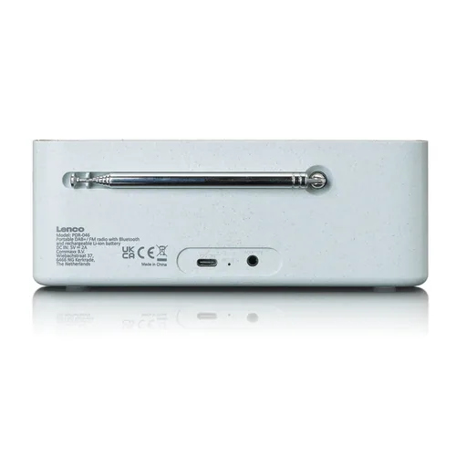 Lenco LEN PDR-046 Personal Analog & digital Brown, White