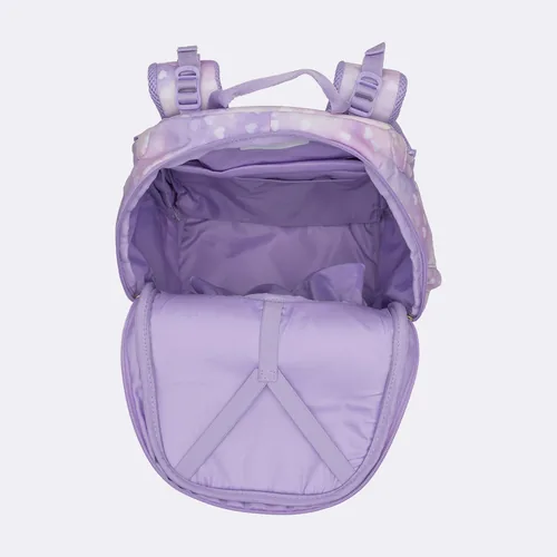 Beckmann Schulrucksack-Set Active Air Flx Unicorn Princess, 6-teilig - Altersempfehlung ab: 6 Jahren - Wasserabweisend: Ja - Detailfarbe: Violett - Gewicht: 1000 g - Volumen: 25 l - Motiv: Einhorn
