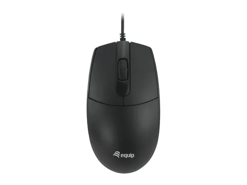 Equip Silent-Maus USB-A Stecker LR 1.50m schwarz