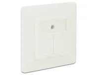 DELOCK Keystone Anschlussdose 2-Port kompakt