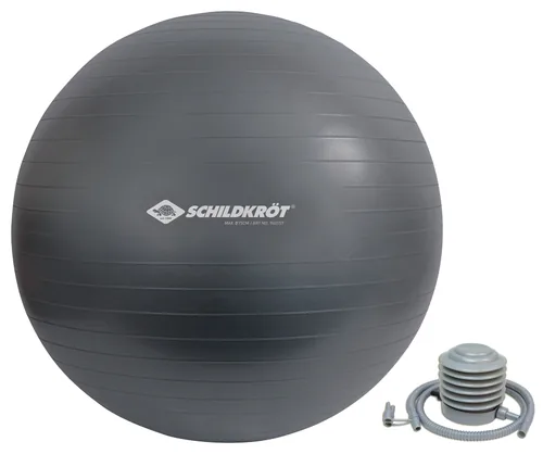 Schildkröt Fitness 960157 exercise ball 75 cm Grey Full-size