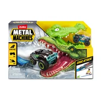 Metal Machines - Spielset Krokodilangriff Rennbahn + Auto