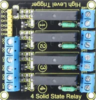 jOY-iT Relais Modul SBC-SSR01 - Zubehörtyp: Relais Modul - Set: Nein - Schaltbare Kontakte: 4 × - Spannung Schaltbar Max: 240 V