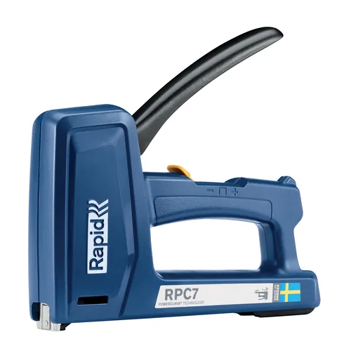 Rapid Handtacker  RPC7 Starter-Kit inkl. Klammern - Befestiger Typ: Klammern & Nägel - Für Material: Holz - Produktkategorie: Hand-Tacker - Heftklammertyp: Heftklammer - Heftklammerlänge min.: 6 mm - Heftklammerlänge max.: 14 mm