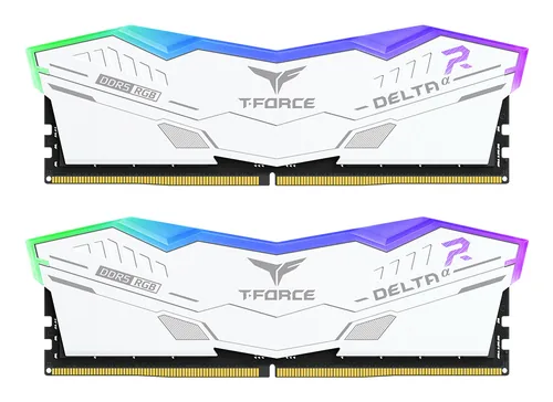 32GB RAM TeamGroup T-Force Delta DIMM 32GB Dual-Kit DDR5-6000 CL30 - RGB White